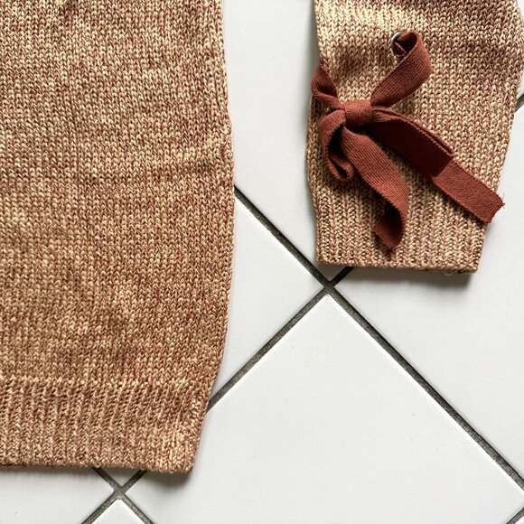 Chic lace-up ribbon sweater (brand new!) - Picture 7 of 16